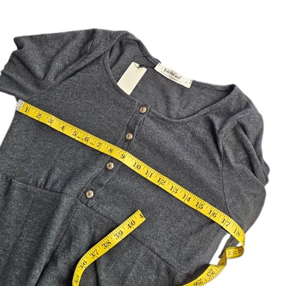 Three Bird Nest Womens Simply Comfort Jumpsuit, Boho, Wide Leg, Grey, Small - Picture 6 of 11